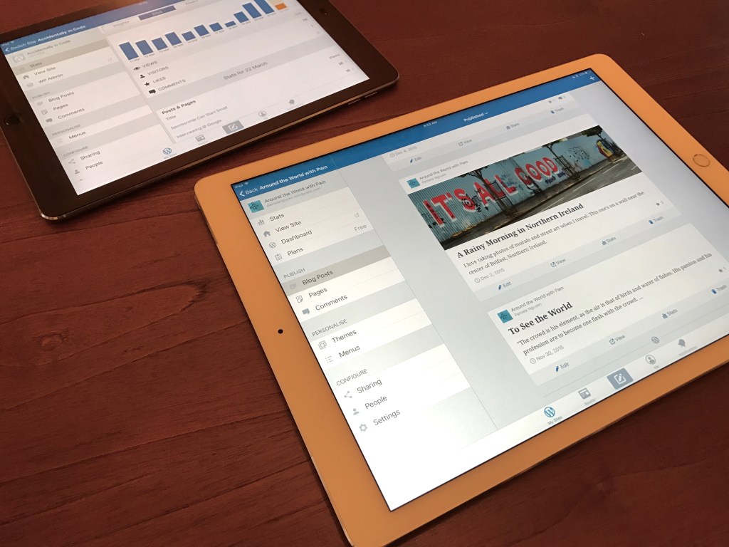 A New WordPress App Update, Designed for the&nbsp;iPad